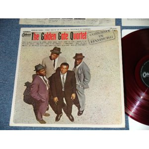 Photo: The GOLDEN GATE QUARTET - CONCERT IN HAMBURG  (Ex+++/Ex+++)  / 1967 JAPAN ORIGINAL "RED Vinyl Wax" Used LP 