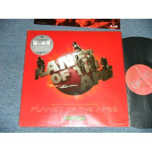 Photo: ost -PLANET OF THE APES 猿の惑星 (MINT/MINT)  / 1999 JAPAN  ORIGINAL Used LP with SEAL OBI  Outer Vinyl Bag 