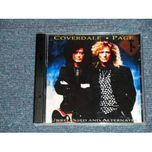 Photo: COVERDALE PAGE (LED ZEPPELIN, DEEP PURPLE) -UNRELEASED AND ALTERNATES  (MINT-/MINT) / ORIGINAL?  COLLECTOR'S (BOOT)  CD