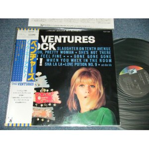 Photo: THE VENTURES ベンチャーズ　ヴェンチャーズ - KNOCK ME OUT ノック・ミー・アウト( NEW )  / 1992 JAPAN REISSUE "BRAND NEW"  LP  with OBI オビ付