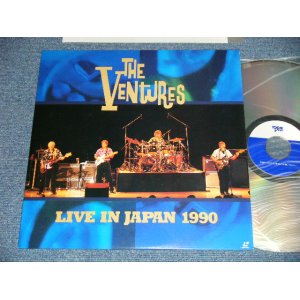 Photo: THE VENTURES -  LIVE IN JAPAN 1990 (MINT-/MINT)  / 1990 JAPAN   'NTSC' SYSTEM used LASERDISC  