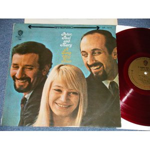 Photo: PETER PAUL & MARY PP&M - A SOMG WILL RISE (Ex++Ex++)  / 1960s JAPAN ORIGINAL "RED Vinyl Wax" Used LP 