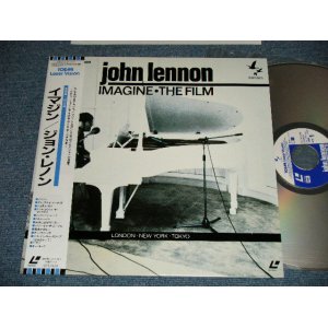 Photo: JOHN LENNON (The BEATLES) -  IMAGINE THE FILM  (MINT-/MINT)  / 1986 JAPAN ORIGINAL Used  LASER DISC  with OBI 