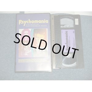 Photo: V.A. OMNIBUS - PSYCHOMANIA : THE BEST OF PSYCHEDELIC ROCK  (Ex+++/MINT)  / 1991 JAPAN  Used  VIDEO 