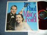 Photo: LES PAUL & MARY FORD レス・ポールとメリー・フォード -  LES PAUL & MARY FOR (Ex+++/MINT-) / 1960s JAPAN Original RED WAX VINYL  Used LP 