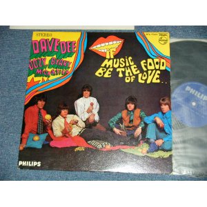 Photo: DAVE DEE, DOZY, BEAKY, MICK & TICH - IF MUSIC BE THE FOOD OF LOVE.. (Ex++/MINT- EDSP)   / 1967 JAPAN ORIGINAL  Used LP