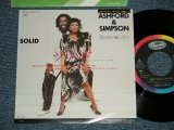 Photo: ASHFORD & SIMPSON アシュフォード＆シンプソン - SOLID ソリッド(MINT-/MINT-) / 1984  JAPAN ORIGINAL  Used 7"45 Single