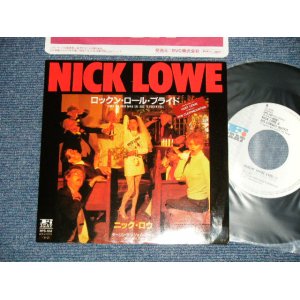 Photo: NICK LOWE - I KNEW THE BRIDE : DARLIN' ANGEL EYES (Ex+++/MINT-  WOFC) / 1985 JAPAN ORIGINAL Used 7"45 Single