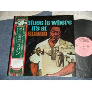 Photo: OTIS SPANN - THE BLUES IS WHERE IT'S AT  OTIS SPANN (Ex+++, Ex++/MINT-)   JAPAN ORIGINAL  Used LP  with OBI 