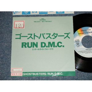 Photo: RUN D.M.C. - GHOSTBUSTERS :   GHOSTBUSTERS(INST) ( Ex+/MINT- STOFC)   / 1989 JAPAN ORIGINAL "PROMO ONLY" Used 7"45 Single