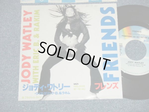 Photo1: JODY WATLEY with ERIC B. RAKIM - FRIENDS : PRIVATE LIFE  ( Ex+++/MINT- SWOFC)   / 1989 JAPAN ORIGINAL "PROMO ONLY" Used 7"45 Single