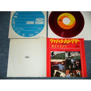 Photo: Brian Wilson & Mike Love, THE BEACH BOYS ビーチ・ボーイズ - GETTIN' HUNGRY : DEVOTED YOU  (Ex++/Ex+++ Tapeofc)   / 1967 JAPAN ORIGINAL  "RED WAX Vinyl" Used 7" Single 