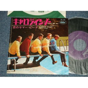 Photo: THE BEACH BOYS ビーチ・ボーイズ -  CAROLINE, NO : SUMMER MEANS NEW LOVE (Ex/Ex+++ Looks:MINT-)   / 1960's JAPAN ORIGINAL Used 7" Single  