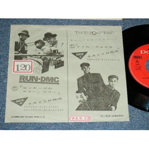 Photo: RUN D.M.C. TONY TONI TONE -  A) LITTLE WALTER  B) MARY MARY (Ex+/MINT-  STOFC )  / 1988 Japan Original "PROMO ONLY" Used 7"45 Single