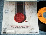 Photo: WHITESNAKE (DEEP PURPLE) - A) FOOL FOR YOUR LOVING    B) GUILTY OF LOVE (Ex++/Ex+++ ) / 1989 JAPAN ORIGINAL "PROMO Only" Used  7"45 With PICTURE Cover