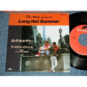 Photo: STYLE COUNCIL スタイル・カウンシル w/PAUL WELLER of THE JAM -  A)  LONG HOT SUMMER    B) LE DEPART  /( MINT-/MINT-)  / 1983 JAPAN ORIGINAL Used 7" Single 