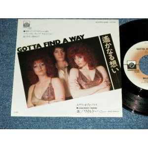 Photo: WILD HONEY - A )   GOTTA FIND A WAY  B ) EVERYBODY KNOWS  (MINT-/MINT- ) / 1974 Japan ORIGINAL Used 7"45 Single 