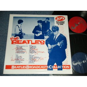 Photo: THE BEATLES ビートルズ -  BEATLES BROADCASTS COLLECTION  (MINT-/MINT). /   ORIGINAL BOOT COLLECTOR'S Used 2 LP's 