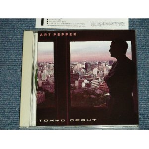 Photo: ART PEPPER - TPKYO DEBUT (MINT-/MINT)  / 1995 JAPAN  ORIGINAL Used CD 