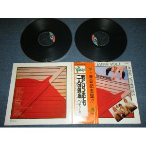 Photo: THE VENTURES ベンチャーズ　ヴェンチャーズ -  POPS IN JAPAN VOL.1( Ex++/MINT)  / 1976 JAPAN ORIGINAL used 2-LP's with OBI1