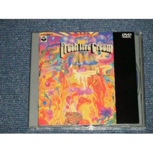 Photo: CREAM クリーム - FRESH LIVE CREAM クリーム黄金の伝説 (CD SIZE Case) (MINT-/MINT)  / 1993 JAPAN Used DVD