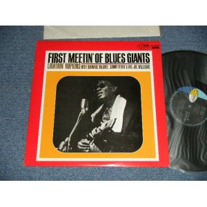 Photo: LIGHTNIN' HOPKINS ライトニン・ホプキンス  - FIRST MEETIN' OF BLUES GIANTS (Ex++/MINT-)  /  1970's JAPAN STEREO Used  LP  