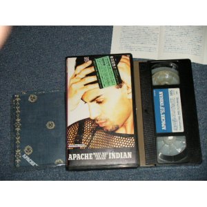 Photo: APACHE INDIAN - MAKE WAY FOR THE INDIAN ファースト・ビデオ (Unused BANDANA) (MINT/MINT)  /   JAPAN  Used  VIDEO 