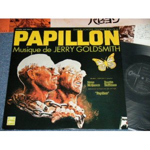 Photo: ost JERRY GOLDSMITH - PAPILLON  (Original Motion Picture Score)(Ex+++/MINT-)  / Japan 1974 ORIGINAL Used  LP 