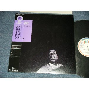 Photo: THELONIOUS MONK セロニアス・モンク  - SOLO ON VOGUE (MINT-/MINT) / 1984 JAPAN  Used  LP With OBI  