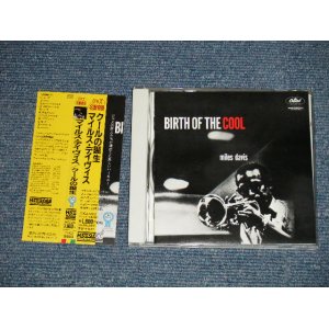 Photo: MILES DAVIS  マイルス・デイビス 　デイヴィス -  THE BIRTH OF THE COOL クールの誕生 (MINT/MINT) / 1995  JAPAN Used CD With OBI