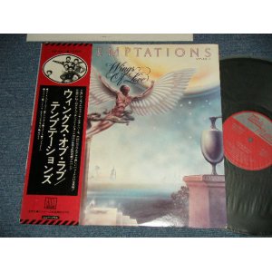 Photo: TEMPTATIONS テンプテーションズ - WINGS OF LOVE (Ex+++/MINT-) / 1976 JAPAN ORIGINAL Used LP with OBI 