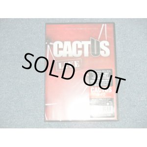 Photo: CACTUS カクタス - LIVEライヴ  (SEALED) / 2009 JAPAN "BRAND NEW SEALED" DVD 