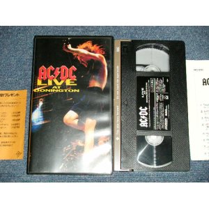 Photo: AC/DC - LIVE AT DOMINGTON ライヴ・アット・ドニントン ( MINT-/MINT)  / 1992 JAPAN ORIGINAL Used  VIDEO [VHS]