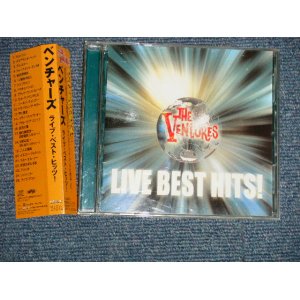 Photo: THE VENTURES ベンチャーズ - LIVE BEST HITS! (MINT-/MINT) / 2005 JAPAN ORIGINAL "PROMO" Used CD with OBI  