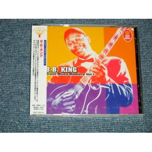 Photo: B. B. KING B.B.キング    - GREAT BLUES MASTERS VOL.1 グレイト・ブルース・マスターズ  VOL.1 (SEALED)　/ 2006 JAPAN  ORIGINAL ”BRAND NEW SEALED" CD 