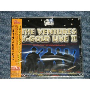 Photo: THE VENTURES ベンチャーズ -  V-GOLD LIVE ! II    (SEALED) / 2001 JAPAN ORIGINAL "BRAND NEW SEALED" CD with OBI