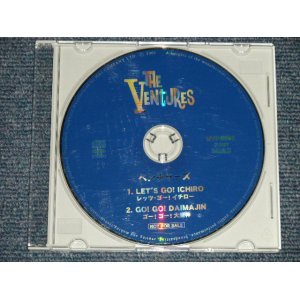 Photo: THE VENTURES ベンチャーズ - レッツゴー・イチロー / ゴーゴー大魔神 (SEALED) / 2001  JAPAN ORIGINAL "PROMO ONLY"  Used Maxi CD with OBI