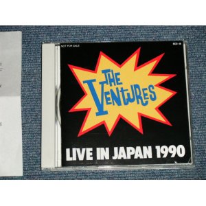 Photo: THE VENTURES ベンチャーズ - LIVE IN JAPAN 1991 (Ex++/MINT)/ 1991 JAPAN ORIGINAL "PROMO ONLY" Used  3 TRACKS Maxi CD 