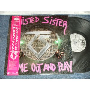 Photo: TWISTED SISTER トゥイステッド・シスター - COME OUT AND PLAY  カム・アウト・アンド・プレイ (MINT-/MINT) / 1985 JAPAN ORIGINAL  Used LP with OBI 