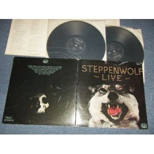 Photo: STEPPENWOLF ステッペンウルフ - LIVE ライヴ (Ex++/Ex+++ Looks:MINT- EDSP) / 1970 JAPAN ORIGINAL Used 2-LP 