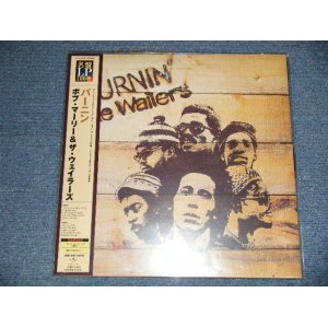 Photo: BOB MARLEY & THE WAILERS ボブ・マーリィ - BURNIN'  (MINT/MINT) / 2007 JAPAN REISSUE Limited "200 Gram Weight" Used LP with OBI  