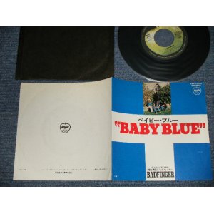 Photo: BADFINGER バッドフィンガー - A) BABY BLUE ベイビー・ブルー  B) FLYING フライン  (Ex+++/Ex+++ Looks:Ex+) / 1972 JAPAN ORIGINAL Used 7" Single 