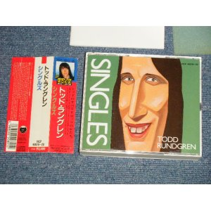 Photo: TODD RUNDGREN トッド・ラングレン  - SINGLES シングルズ (MINT-/MINT) / 1990 JAPAN ORIGINAL Used 2-CD With oBI 