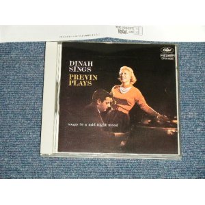 Photo: DINAH SHORE ダイナ・ショア - DINA SINGS, PREVIN PLAYS ダイナ・シングス・プレヴィン・プレイズ (Ex+++/MINT) / 1988 JAPAN  ORIGINAL Used  CD 