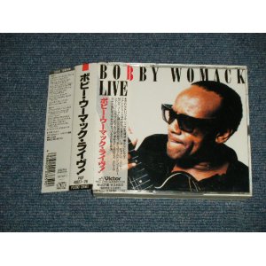 Photo: BOBBY WOMACK ボビー・ウーマック - SOUL SEDUCTION SUPREME  LIVE IN EUROPE 1991 ライヴ！ (MIINT-/MINT) / 2001 JAPAN Used 2-CD with OBI 