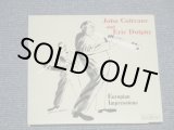 Photo: JOHN COLTRANE and ERIC DOLPHY ジョン・コルトレーン & エリック・ドルフィー - EUROPEAN IMPRESSIONS ヨーロピアン・インプレッションズ (MINT-/MINT) / 1997 JAPAN ORIGINAL Used CD