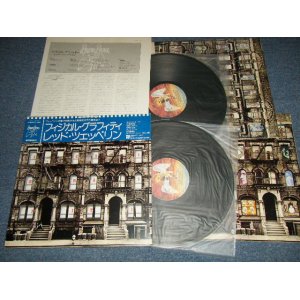 Photo: LED ZEPPELIN レッド・ツェッペリン - PHYSICAL GRAFFITI  "No POSTER" (MINT-/MINT) / 1975 JAPAN 2nd Press Used 2-LP With OBI 