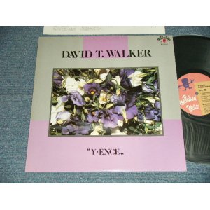 Photo: DAVID T. WALKER デヴィッド T. ウォーカー - Y • ENCE (MINT-/MINT) / 1987 JAPAN ORIGINAL "PROMO" Used LP 