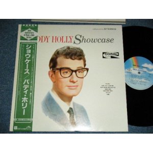 Photo: BUDDY HOLLY バディ・ホリー - SHOWCASE (MINT-/MINT-) / 1985 JAPAN Used LP With OBI 