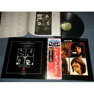 Photo: THE BEATLES ビートルズ -  LET IT BE レット・イット・ビー ( ¥2,500 Mark) (Ex+++/MINT) / 1976 JAPAN REISSUE Used LP with OBI